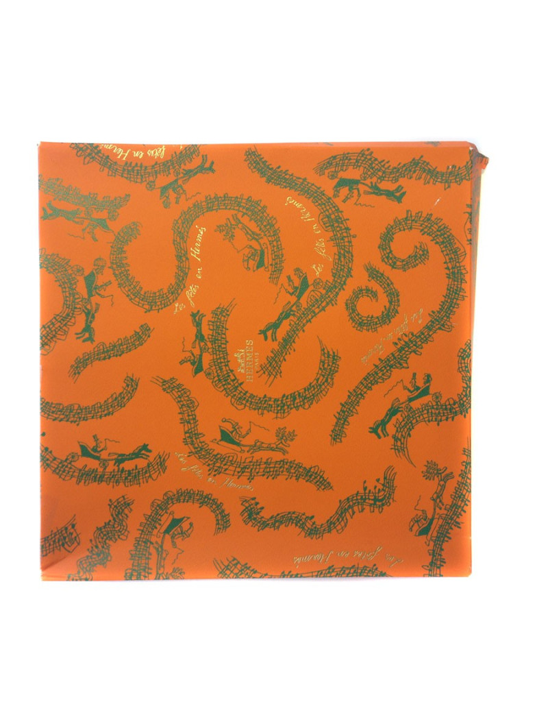 Carré en soie "tigre du Bengale" HERMES 
