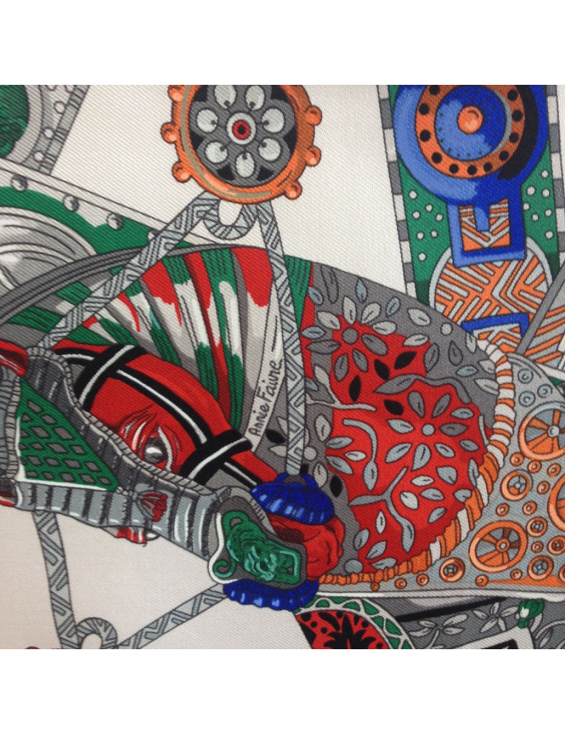 Carré "Le songe de la Licorne" HERMES 90x90