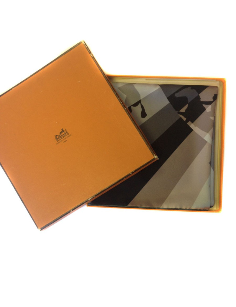 Carré de soie HERMES "Galop chromatique" 