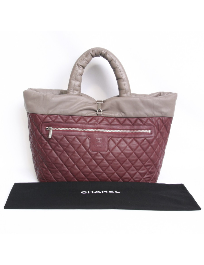 Sac "Cocoon" CHANEL bicolore Réversible GM