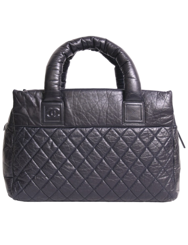 sac "cocoon" CHANEL cuir violet