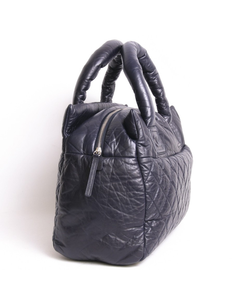 sac "cocoon" CHANEL cuir violet