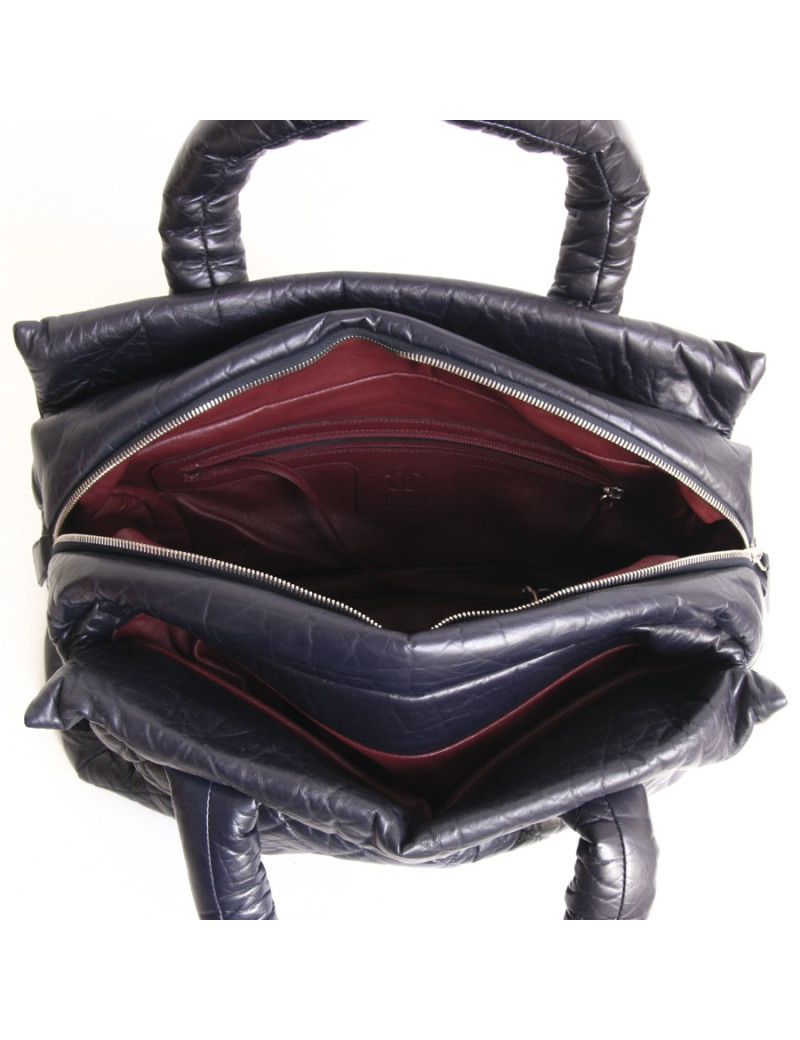 sac "cocoon" CHANEL cuir violet