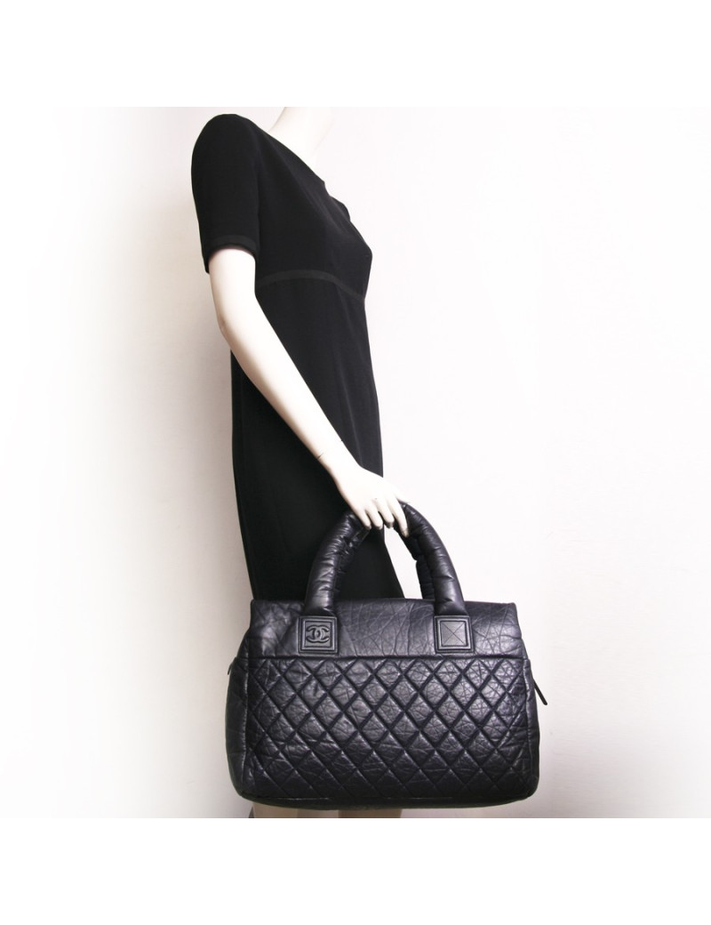 sac "cocoon" CHANEL cuir violet
