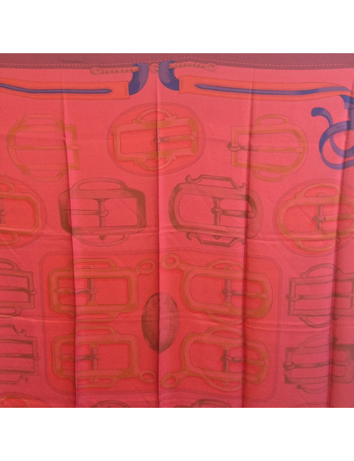 Grand foulard HERMES 135 x 135 soie