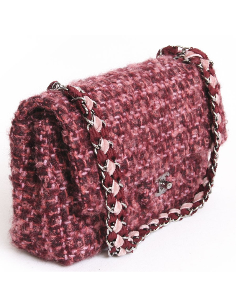 Sac CHANEL timeless en tweed 