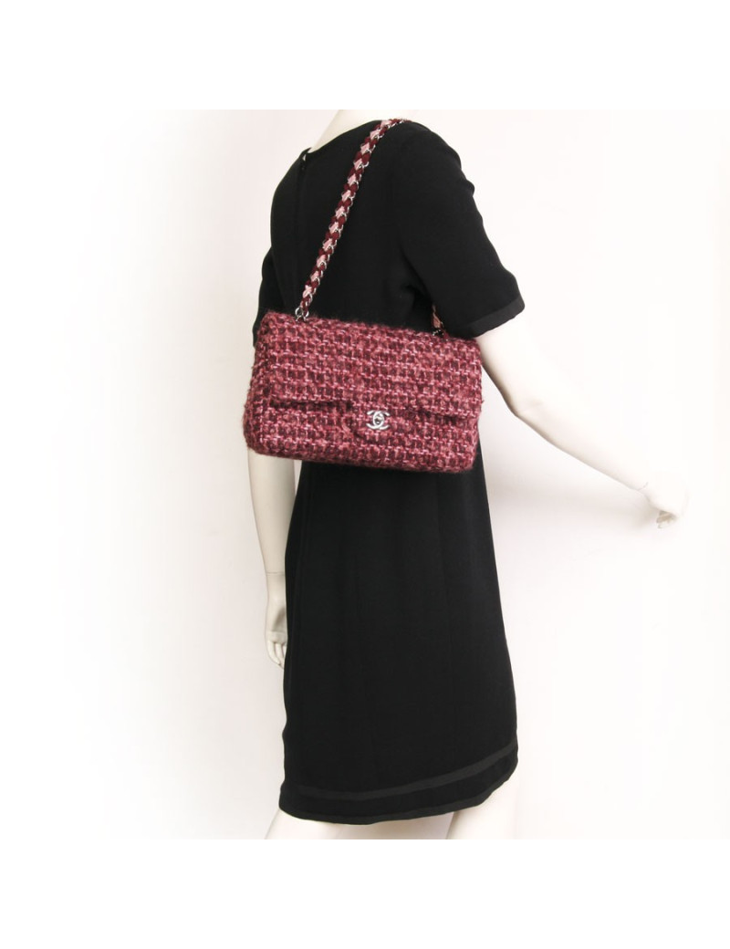 Sac CHANEL timeless en tweed 