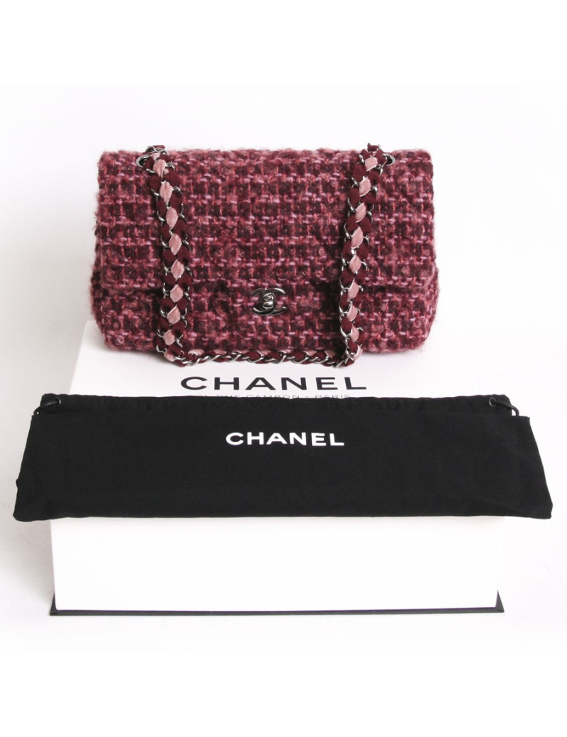 Sac CHANEL timeless en tweed 