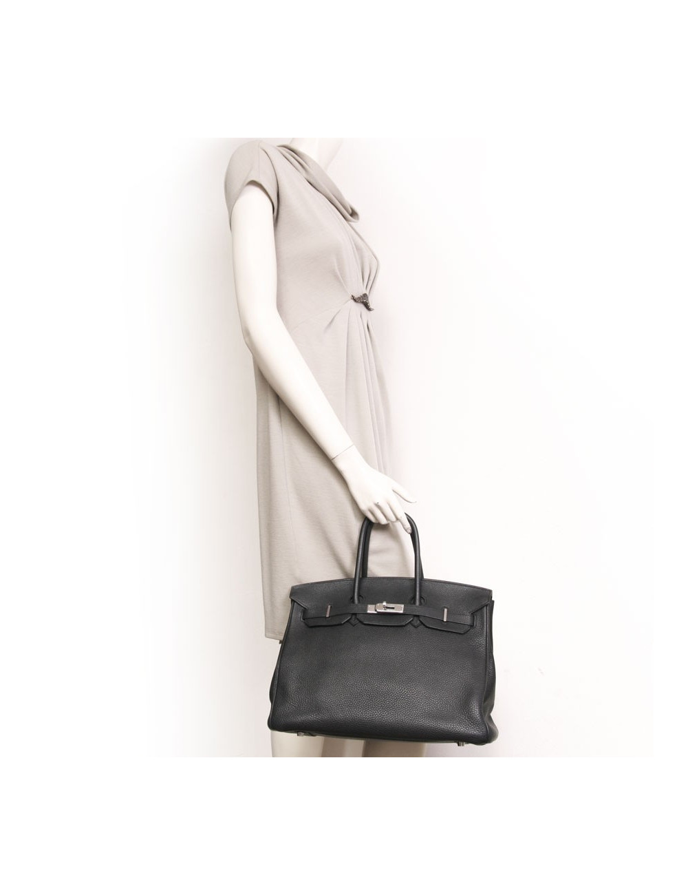 birkin 35 HERMES veau togo noir