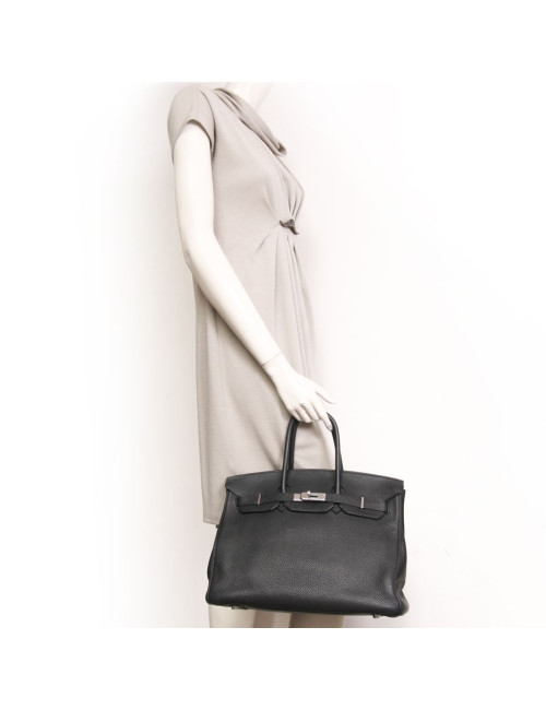 birkin 35 HERMES veau togo noir