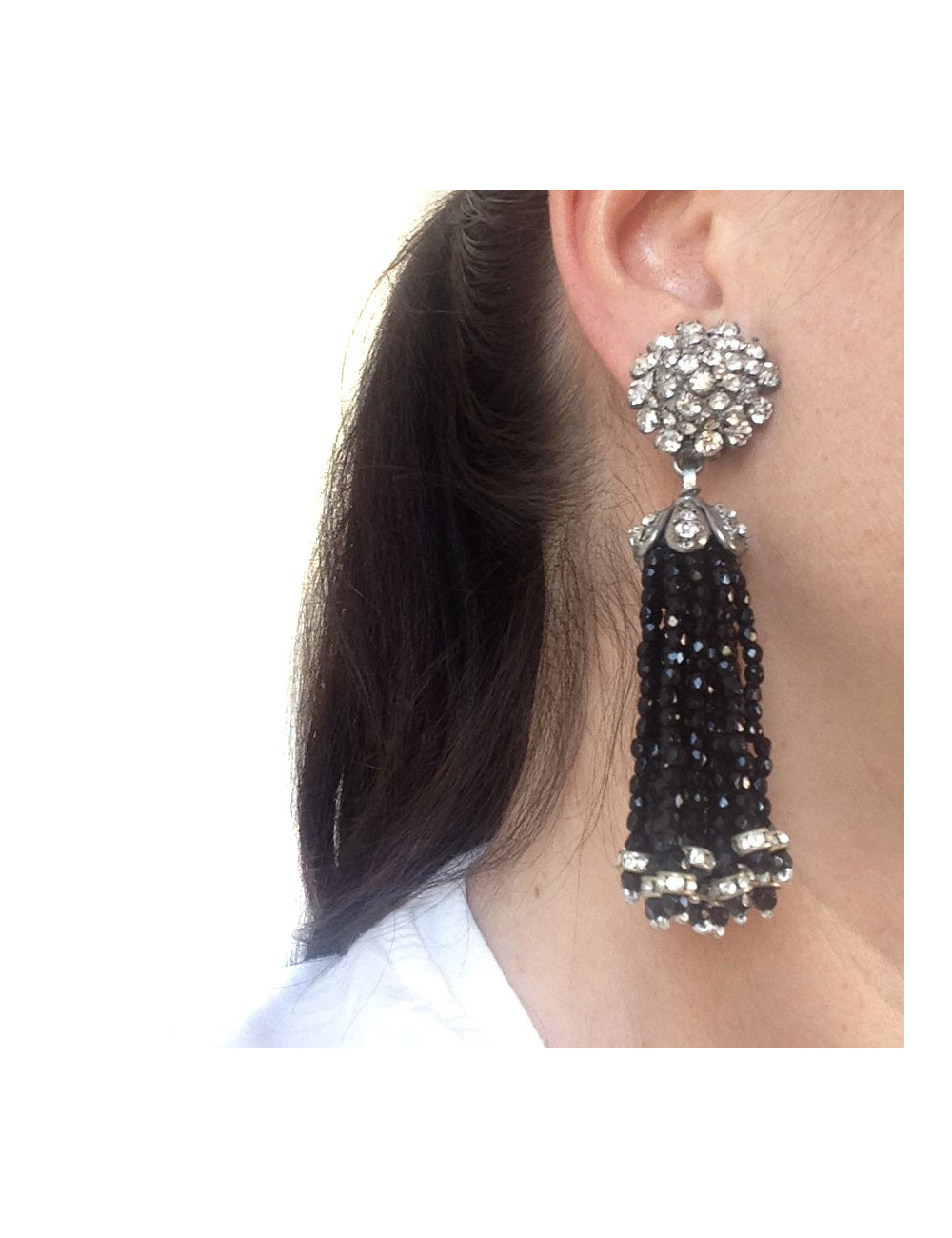 Clips d'oreille CHANEL 90's