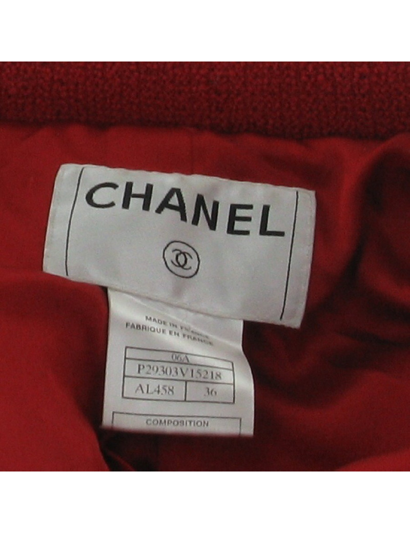 Duffle coat red CHANEL