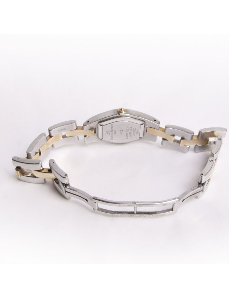 Montre BAUME & MERCIER or et acier 