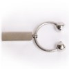 Porte-clef CHOPARD en métal argenté