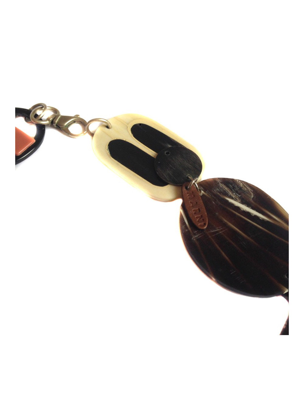 Ceinture MARNI en plexi multicolore