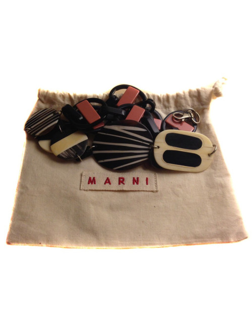 Ceinture MARNI en plexi multicolore
