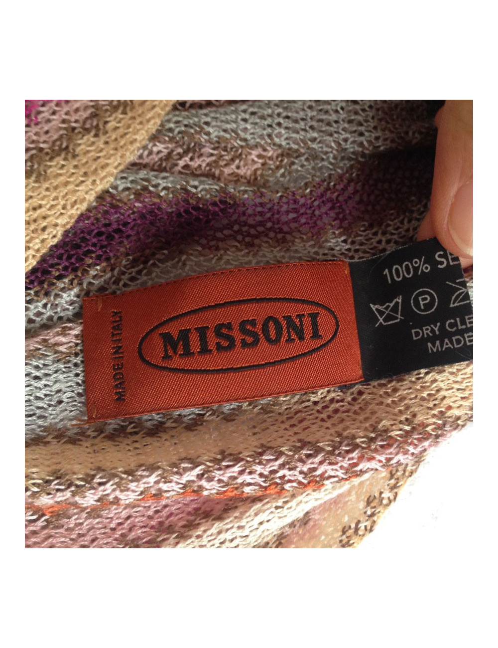 Echarpe longue MISSONI 