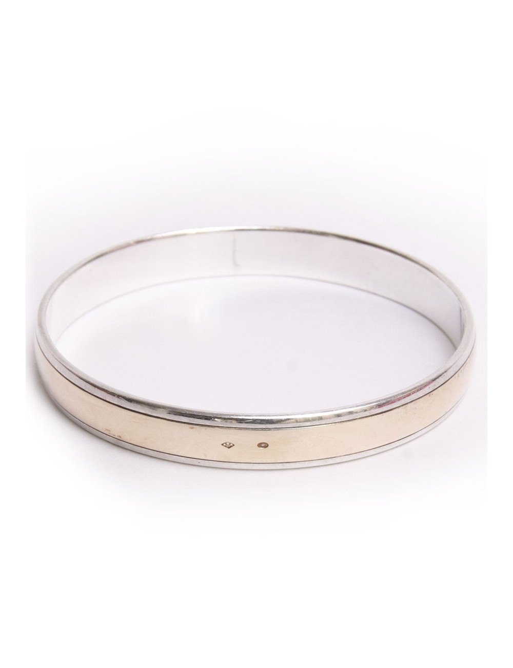 Bracelet HERMES en or et argent