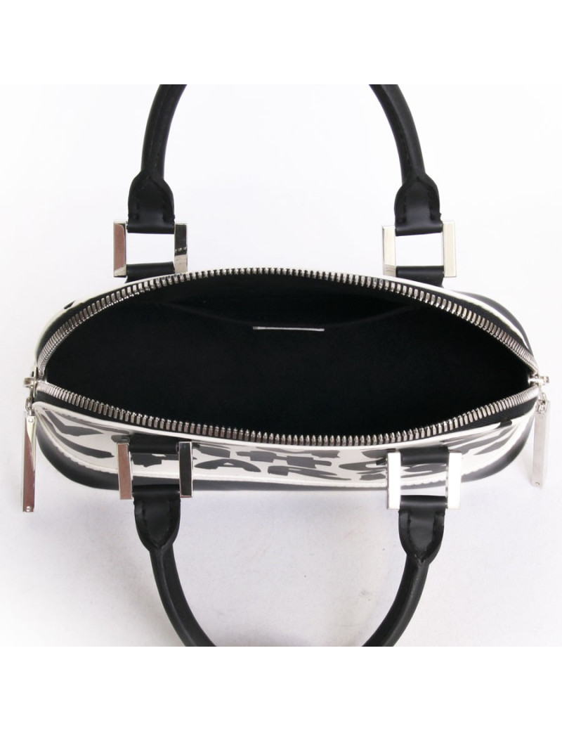 Sac "Alma Graff" LOUIS VUITTON PM cuir glacé monogram graffiti