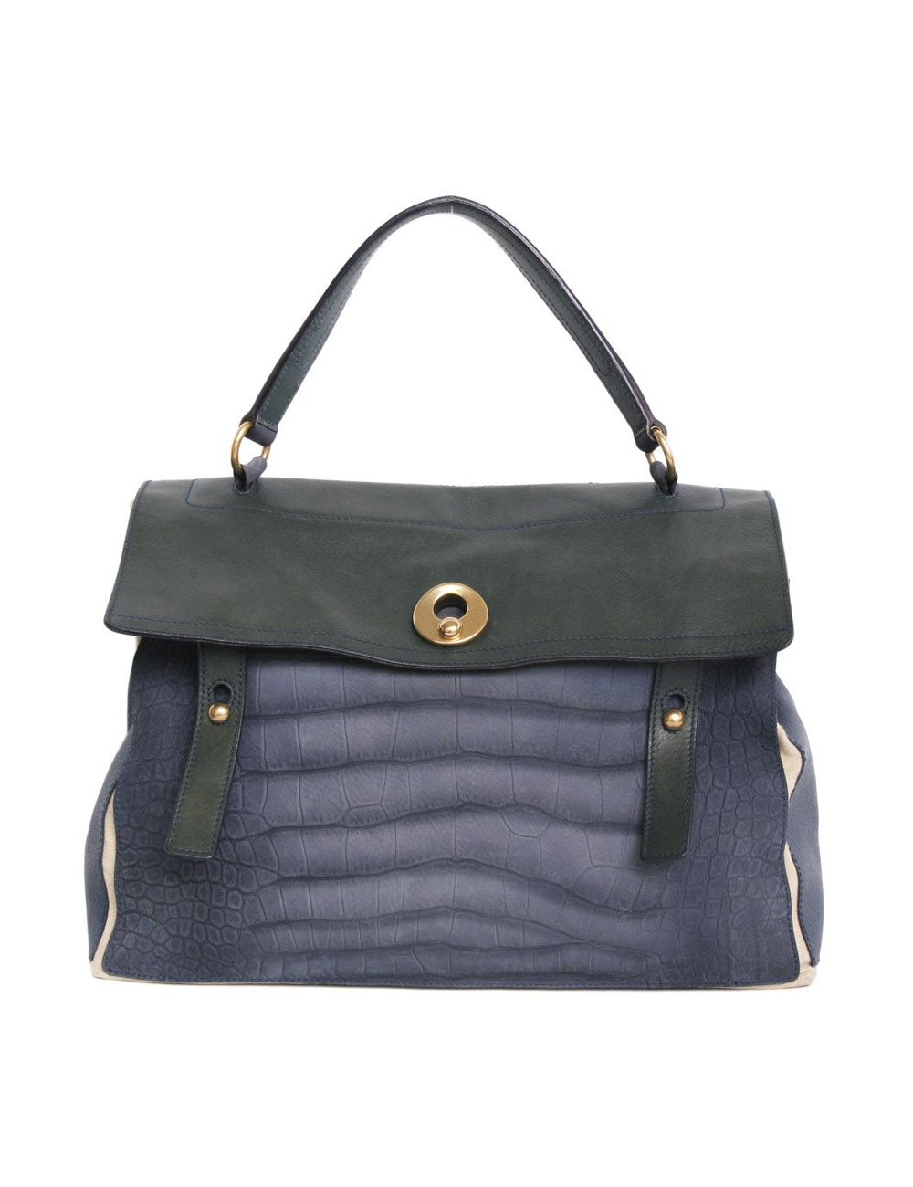 Sac "Muse II" YVES SAINT LAURENT tricolore