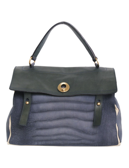 Sac "Muse II" YVES SAINT LAURENT tricolore