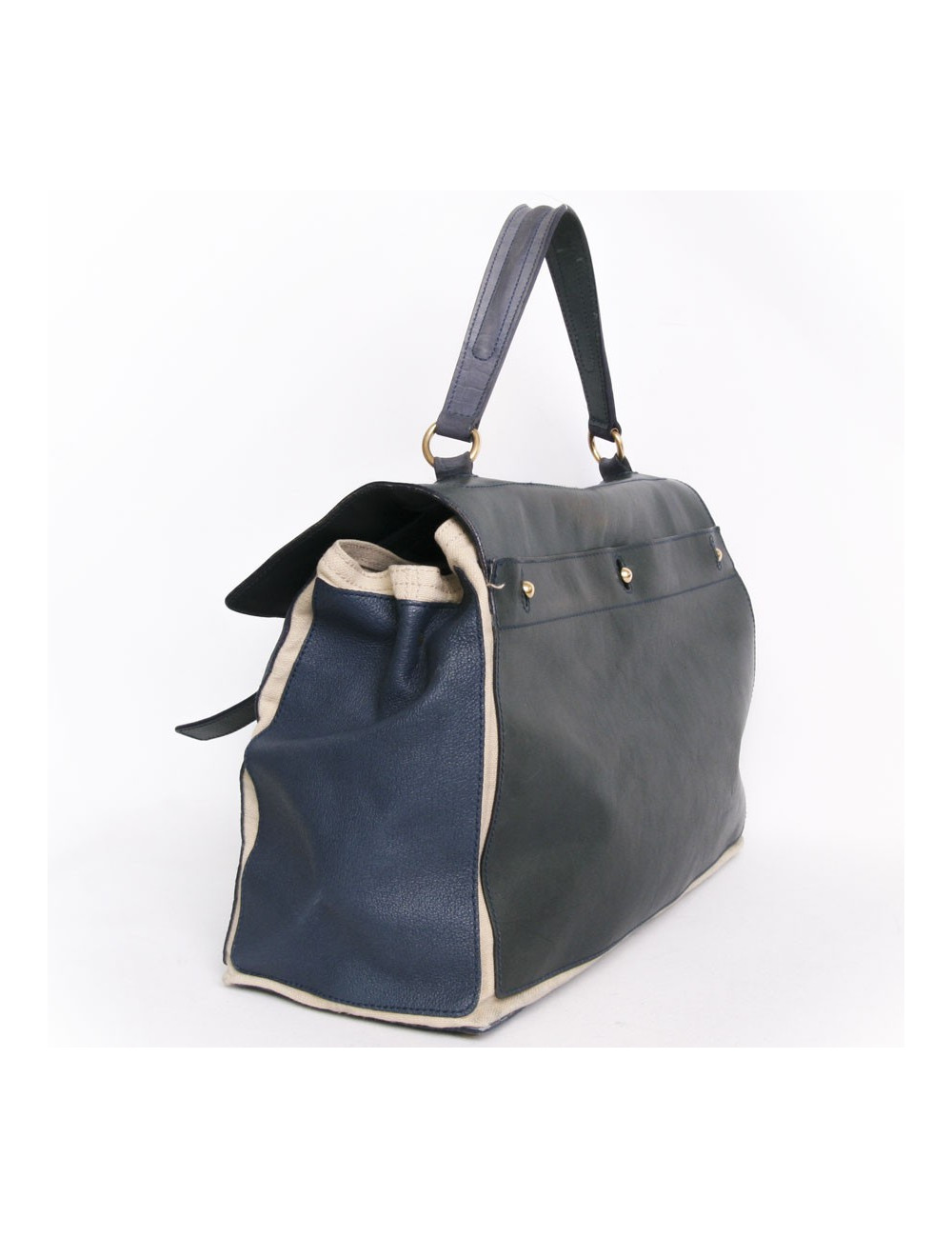 Sac "Muse II" YVES SAINT LAURENT tricolore