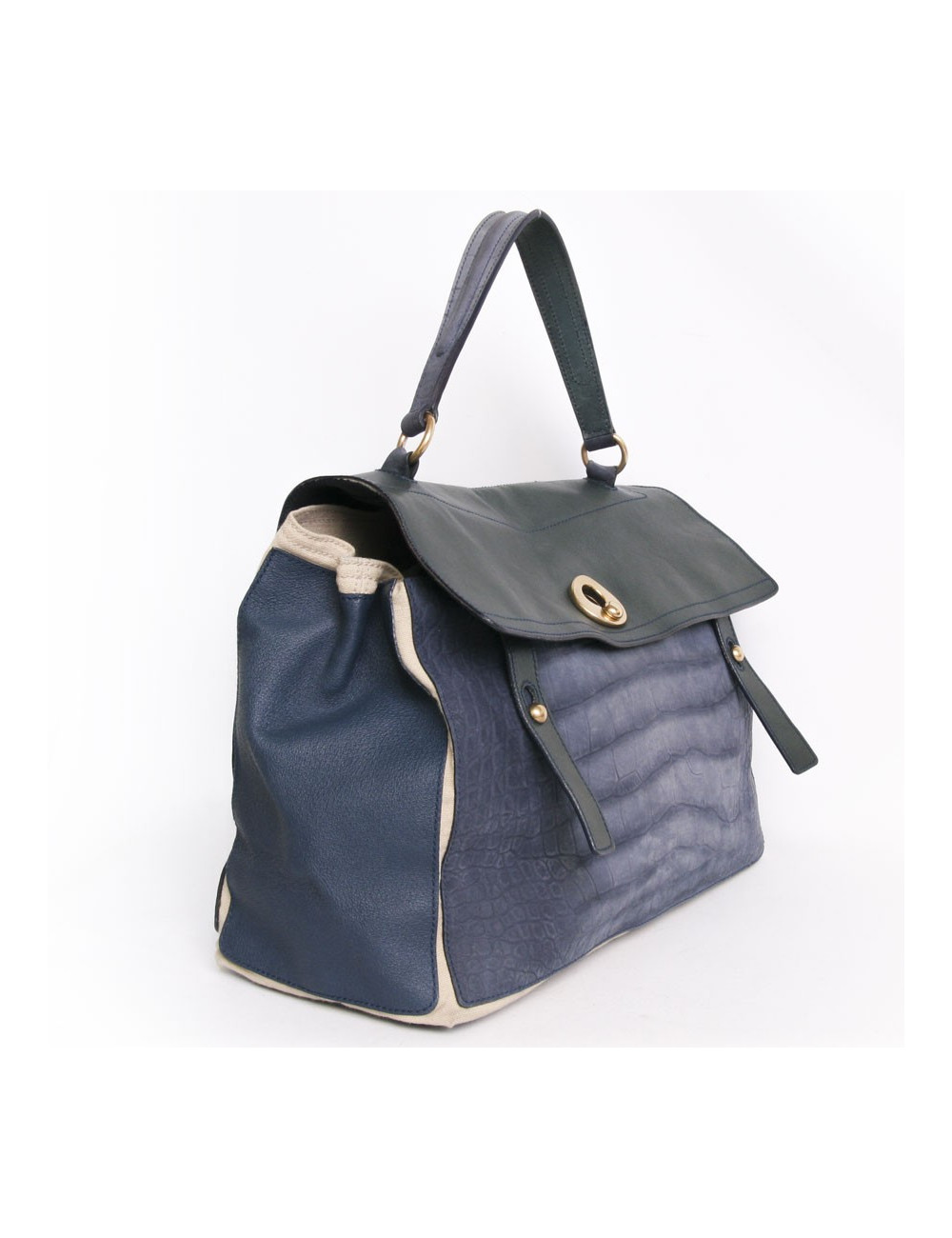 Sac "Muse II" YVES SAINT LAURENT tricolore