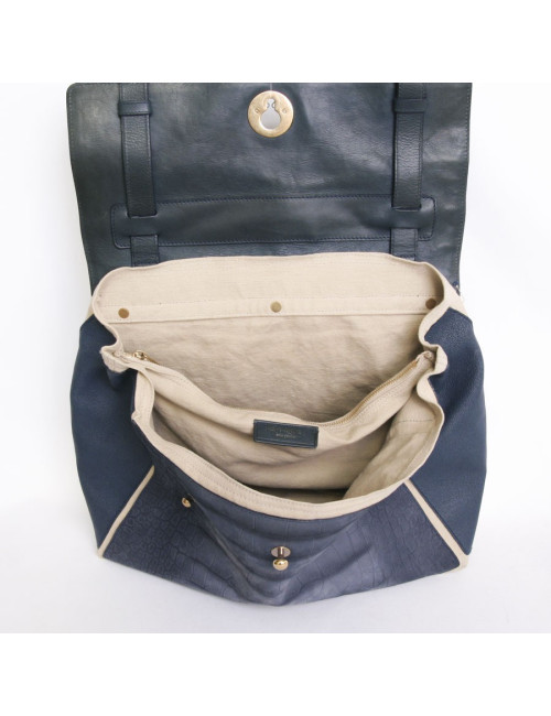 Sac "Muse II" YVES SAINT LAURENT tricolore