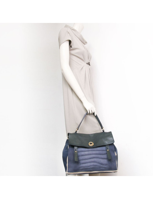 Sac "Muse II" YVES SAINT LAURENT tricolore