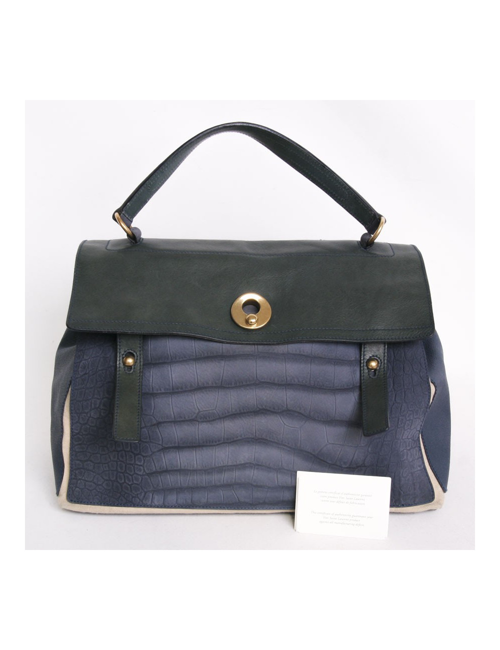 Sac "Muse II" YVES SAINT LAURENT tricolore