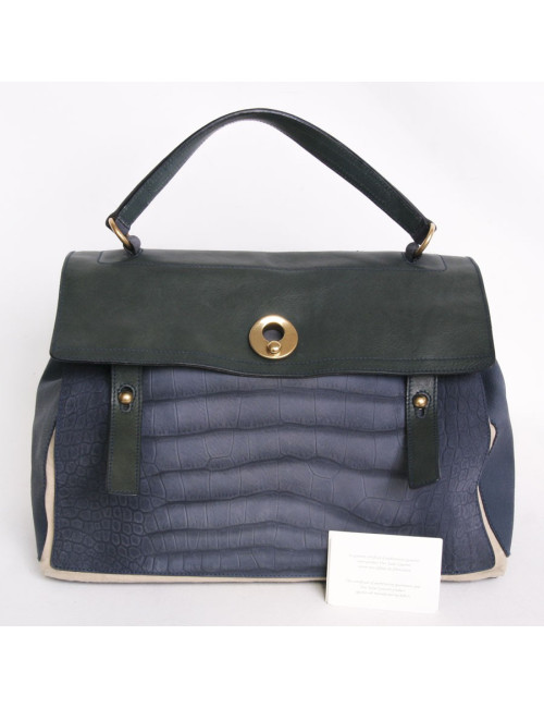 Sac "Muse II" YVES SAINT LAURENT tricolore