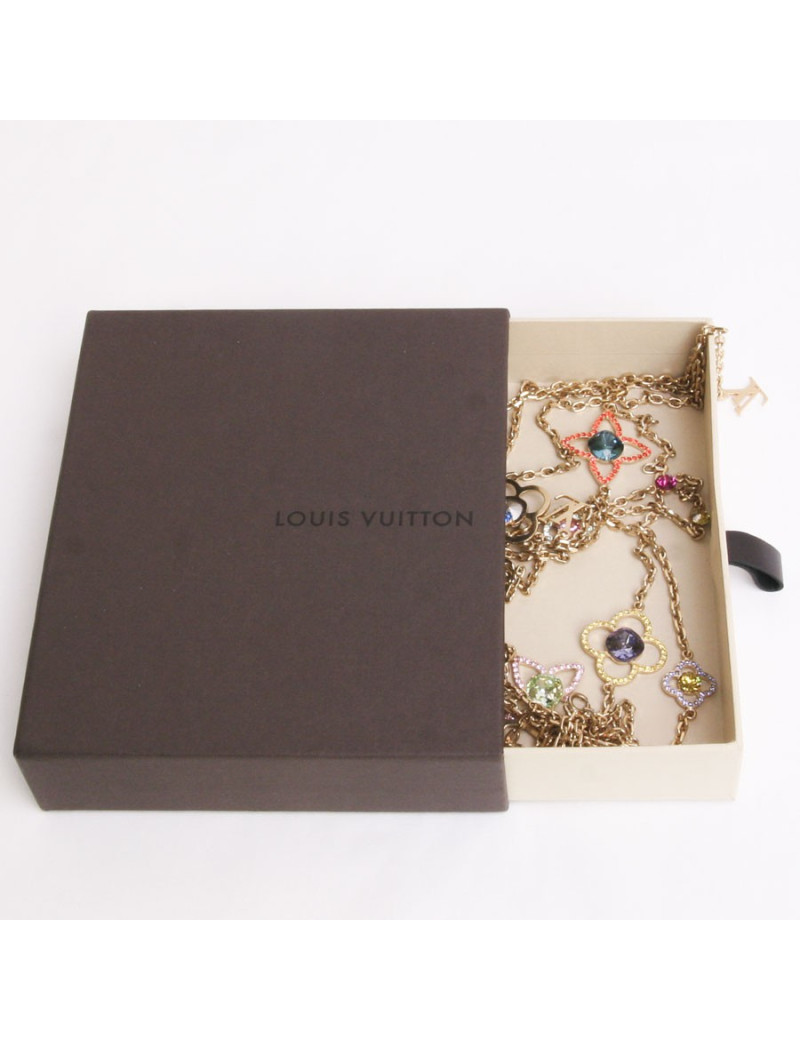 Collier LOUIS VUITTON métal doré