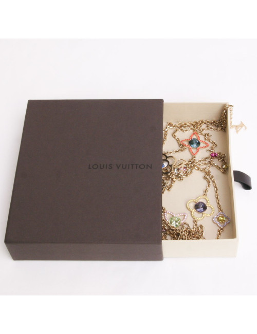 Collier LOUIS VUITTON métal doré