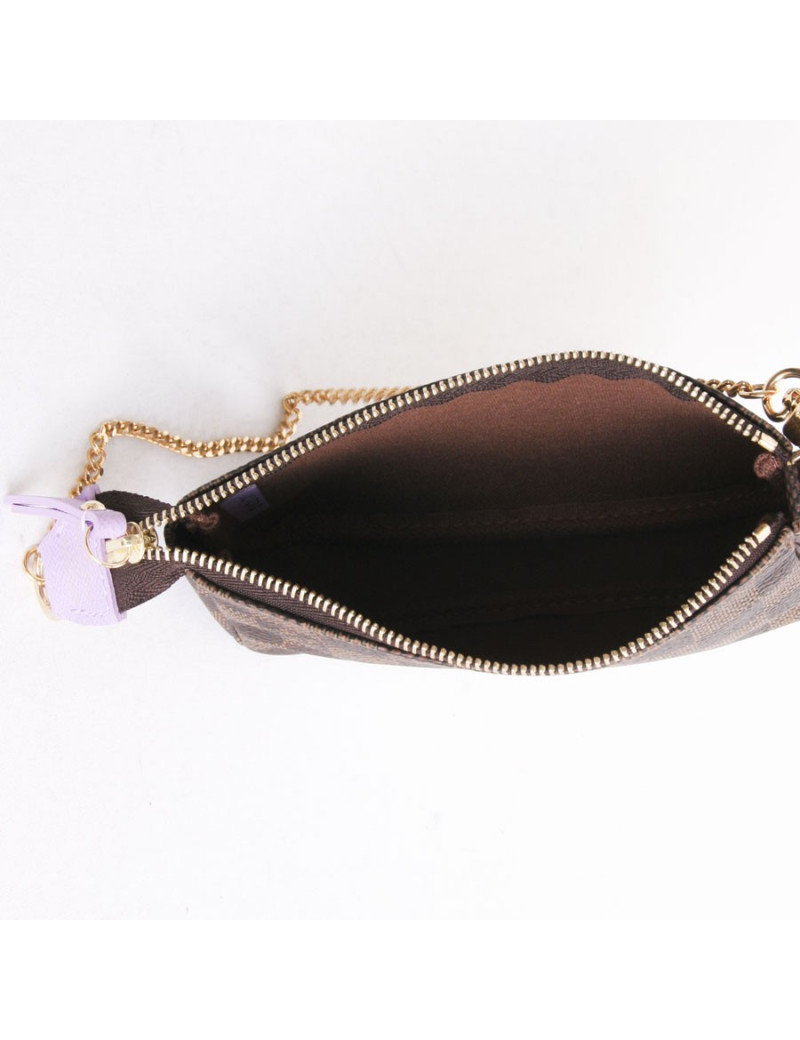 Pochette Collector LOUIS VUITTON toile enduite damier