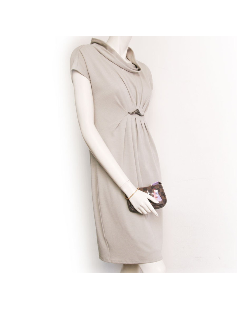 Pochette Collector LOUIS VUITTON toile enduite damier