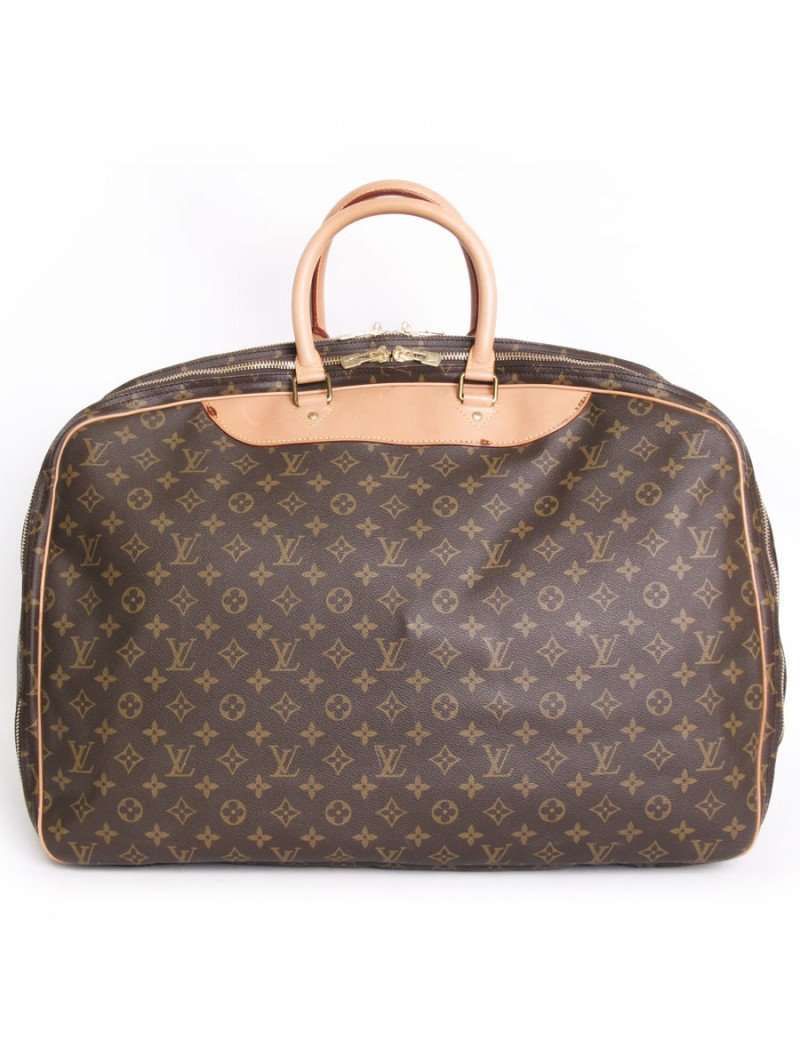 Sac  de weekend LOUIS VUITTON toile enduite monogram