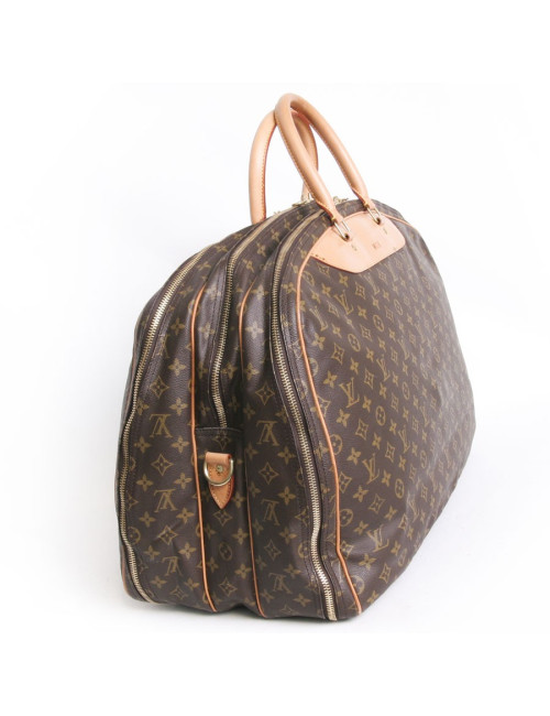 Sac  de weekend LOUIS VUITTON toile enduite monogram