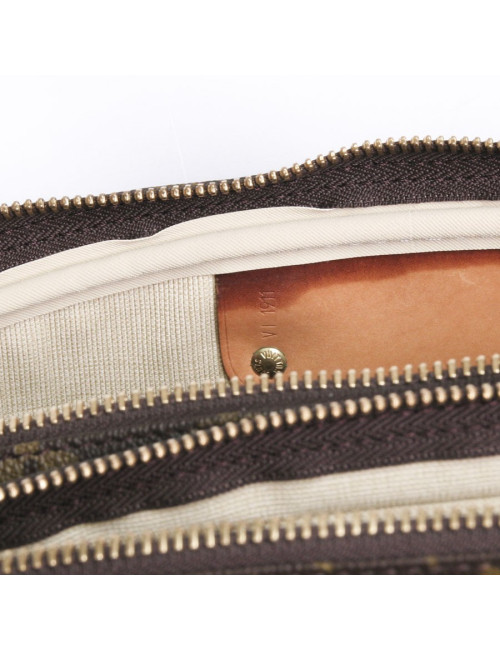 Sac  de weekend LOUIS VUITTON toile enduite monogram