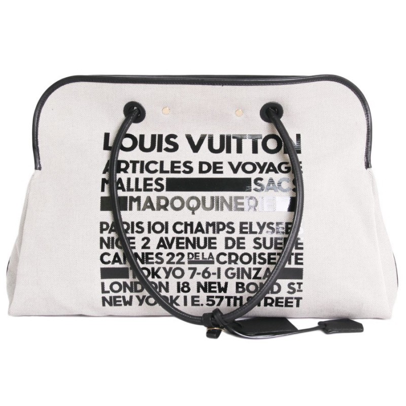 Grand sac de voyage LOUIS VUITTON - VALOIS VINTAGE PARIS