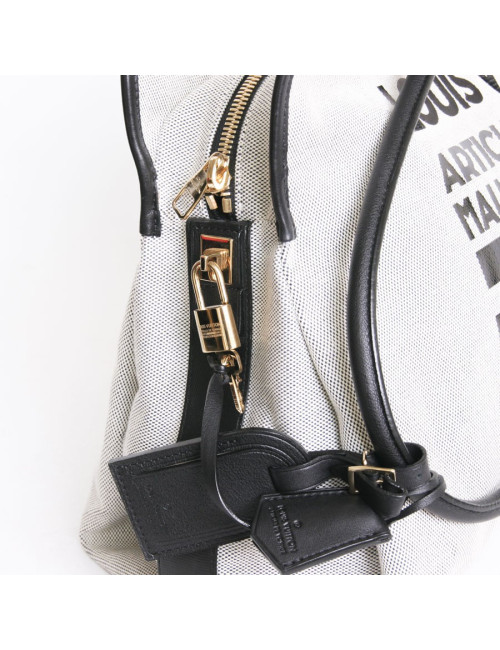 Sac "Articles de Voyages" LOUIS VUITTON toile tissée