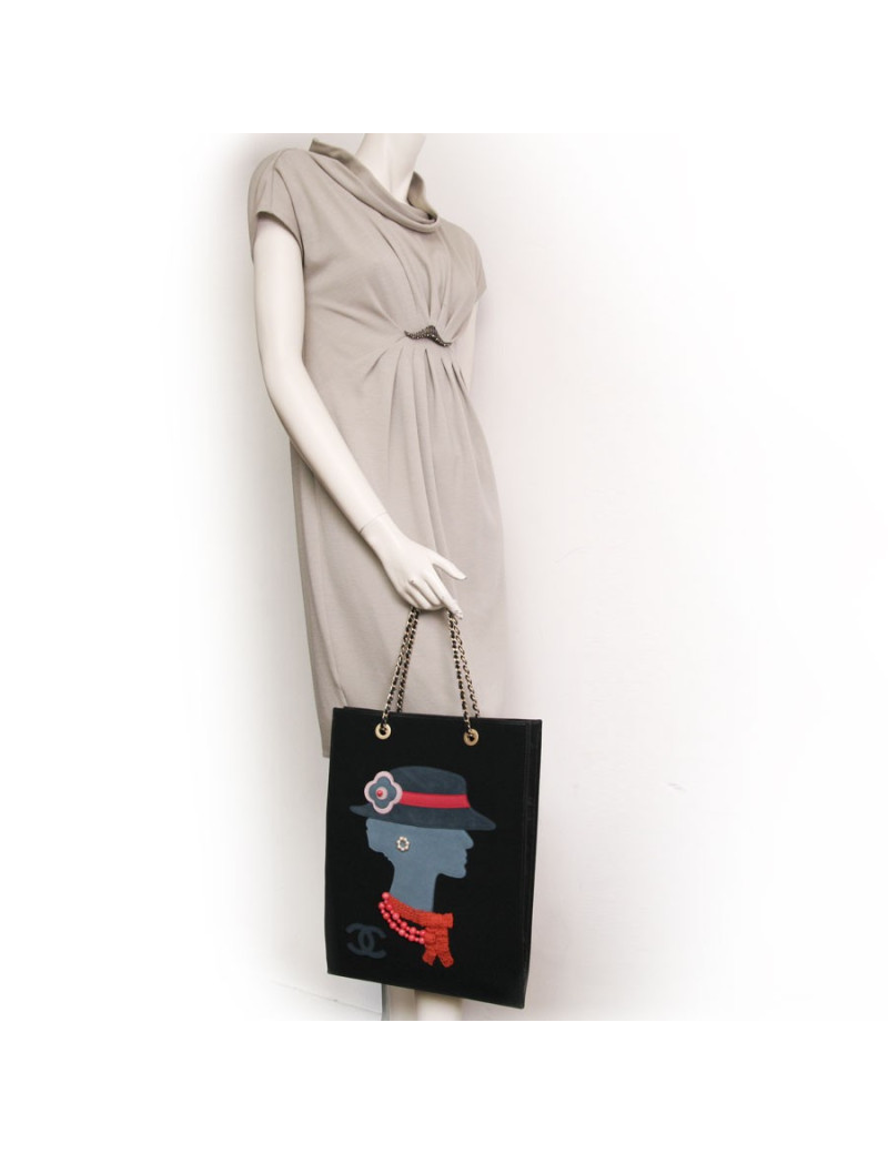 Sac cabas CHANEL "coco" Collector