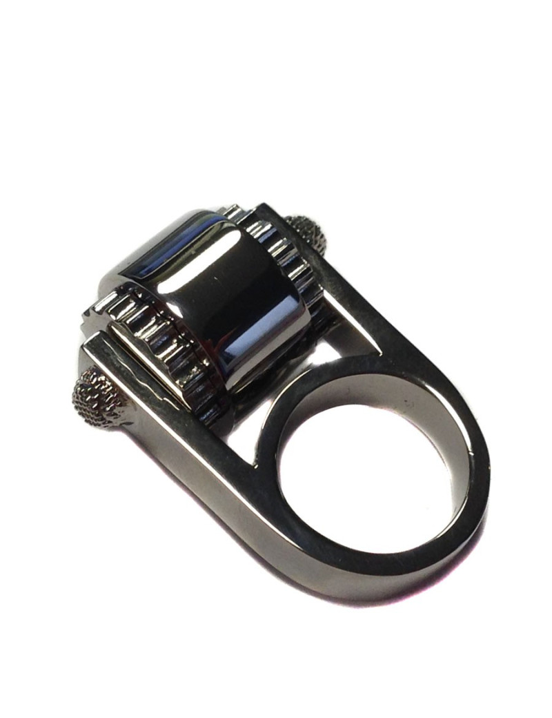 Bague BALANCIAGA t 51 métal palladium