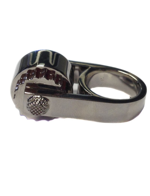 Bague BALENCIAGA t 51 métal palladium