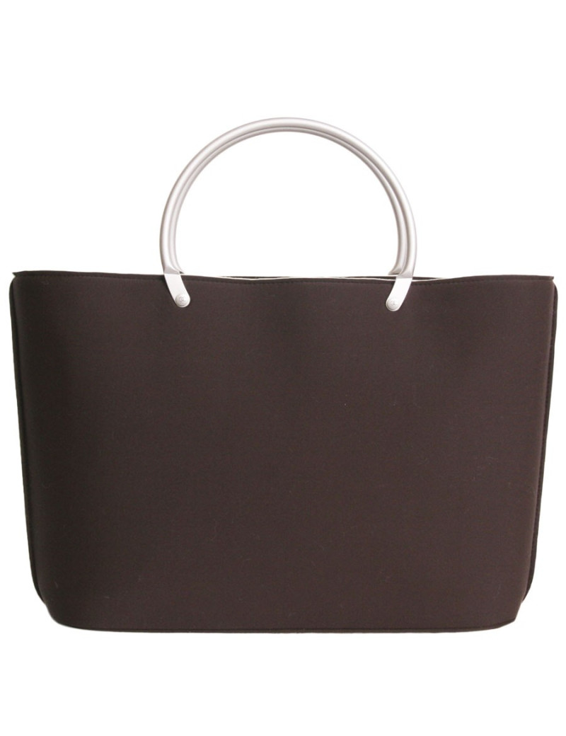 Sac CHANEL en lurex marron