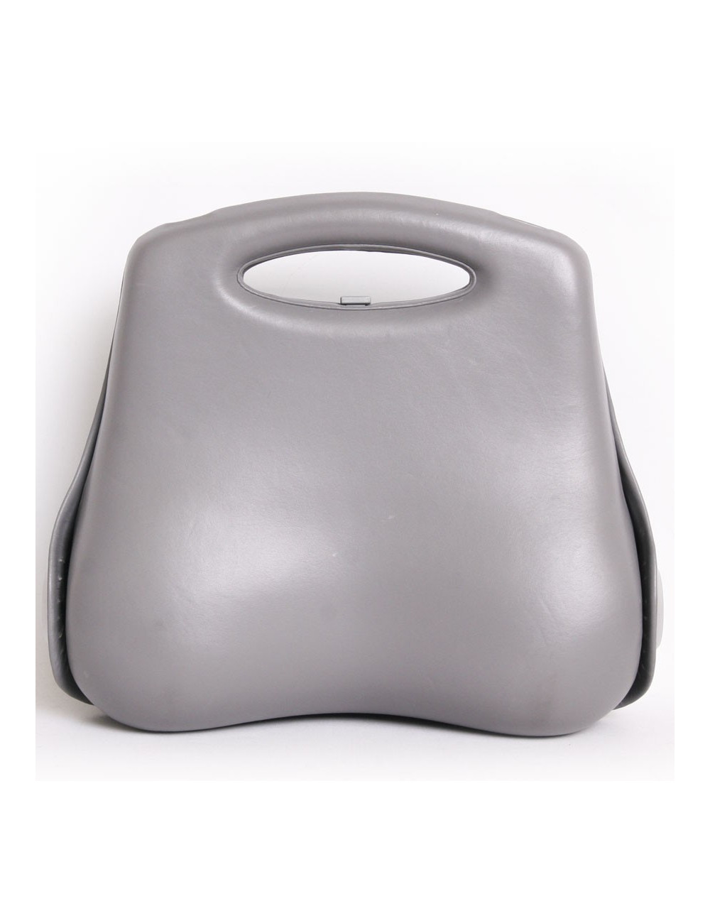 Sac CHANEL collector "Première  2005"  en cuir gris