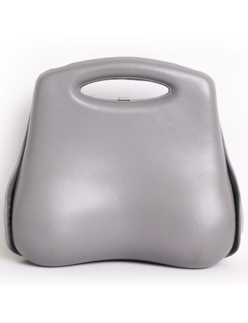 Sac CHANEL collector "Première  2005"  en cuir gris