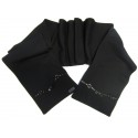 Black Christian DIOR scarf in wool jersey