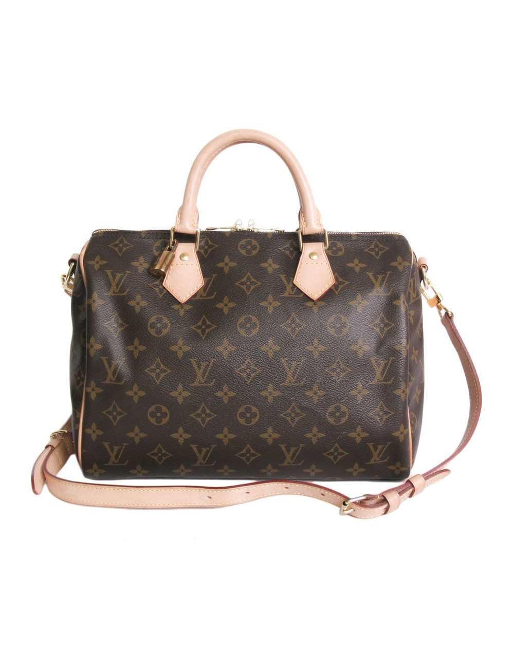 Sac speedy 30 LOUIS VUITTON avec bandoulière