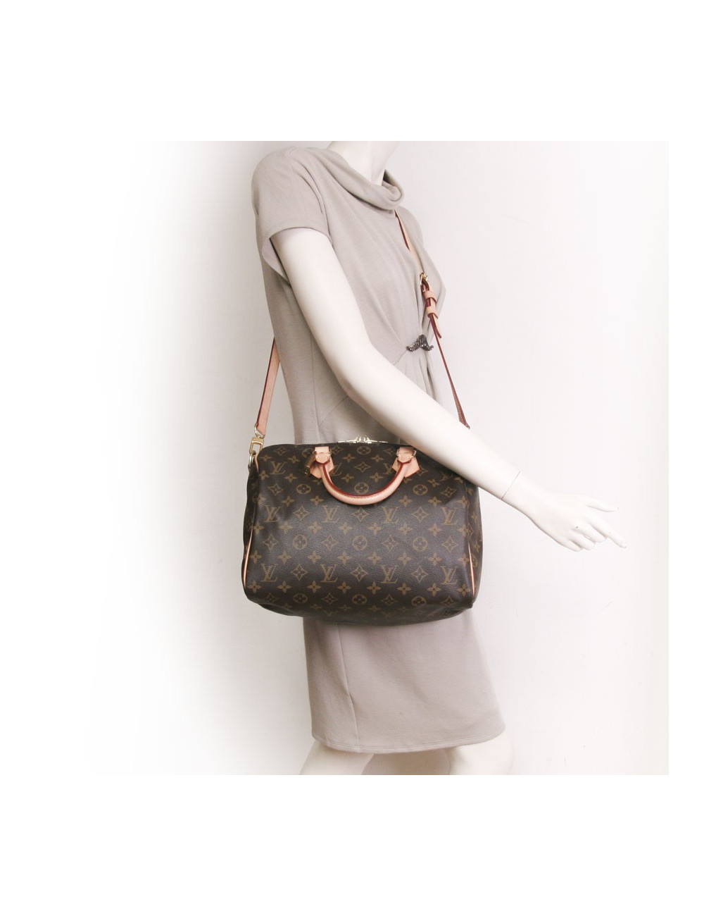 Sac speedy 30 LOUIS VUITTON avec bandoulière