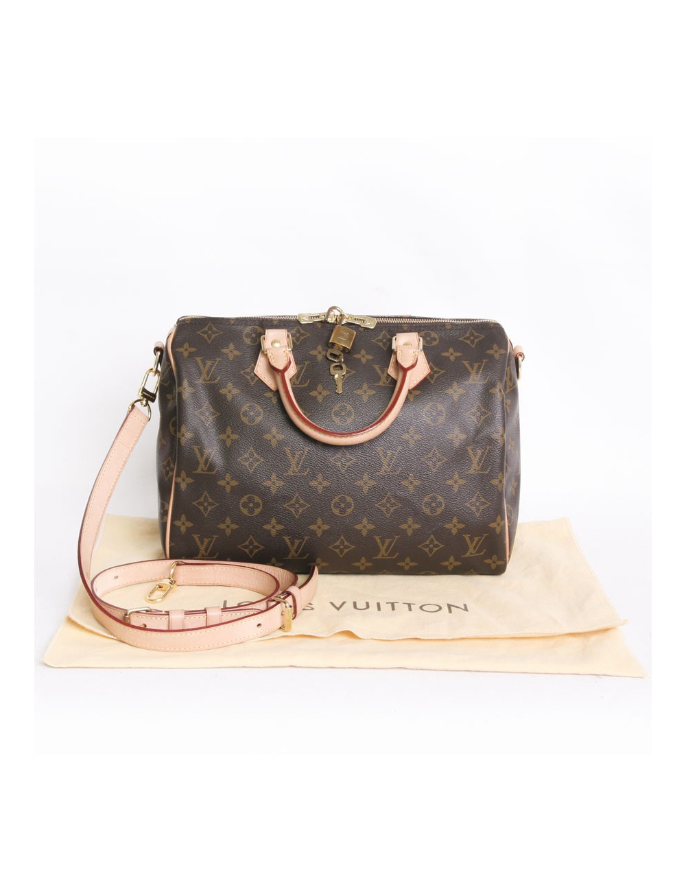 Speedy 30 LOUIS VUITTON with cross body bag